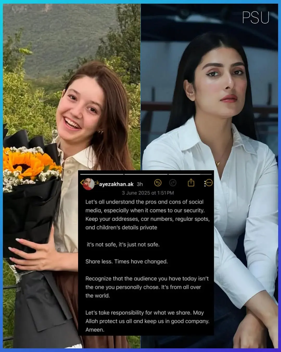   سوشل میڈیا کا غلط استعمال، عائزہ خان نے خطرے کی گھنٹی بجادی   سوشل میڈیا کا غلط استعمال، عائزہ خان نے خطرے کی گ