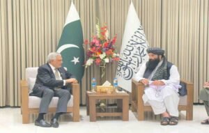 اسحاق ڈار اور سراج الدین حقانی کی کابل میں ملاقات