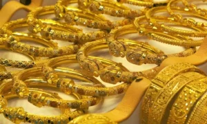 سونے کے زیورات کے ساتھ سونے کی موجودہ قیمت کی تفصیل — فی تولہ 3,57,000 روپے