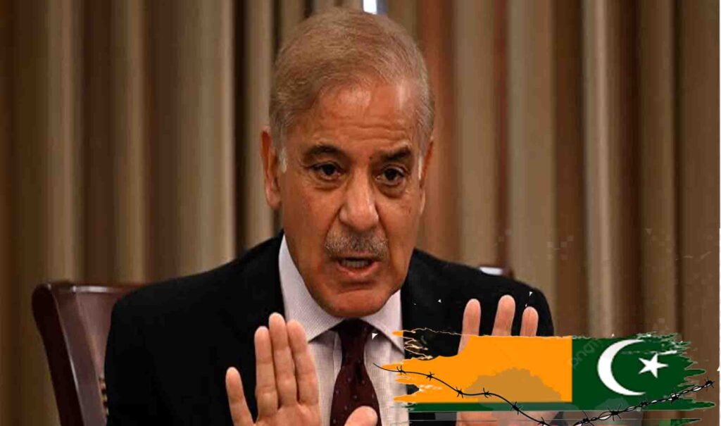 "کشمیری عوام 19 جولائی کو یومِ الحاقِ پاکستان کے موقع پر پاکستانی پرچم تھامے ہوئے"