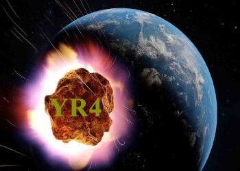 شہابی پتھر YR4 چاند سے ٹکرانے کے امکانات کے ساتھ خلا میں گردش کر رہا ہے