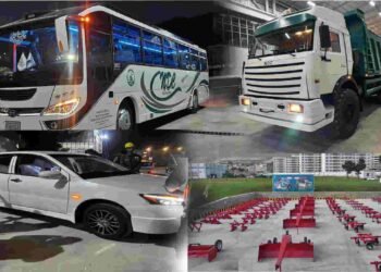 افغان حکومت کی جانب سے مقامی سطح پر تیار کردہ پہلی بس اور کار کی نمائش