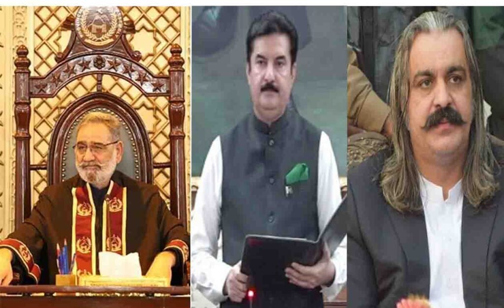 وزیراعلیٰ خیبرپختونخوا گورنر ہاؤس میں حلف برداری کو عدالت میں چیلنج کریں گے