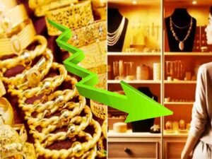 سونے کی فی تولہ قیمت میں 5900 روپے کی کمی، نئی قیمت 3 لاکھ 59 ہزار روپے