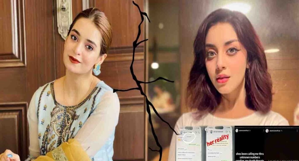 علیزے شاہ انسٹاگرام پر منسا ملک پر جان سے مارنے کی دھمکیوں کا الزام عائد کرتے ہوئے