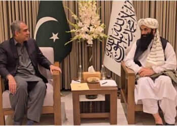 محسن نقوی کی کابل میں افغان وزیر داخلہ سراج الدین حقانی سے ملاقات