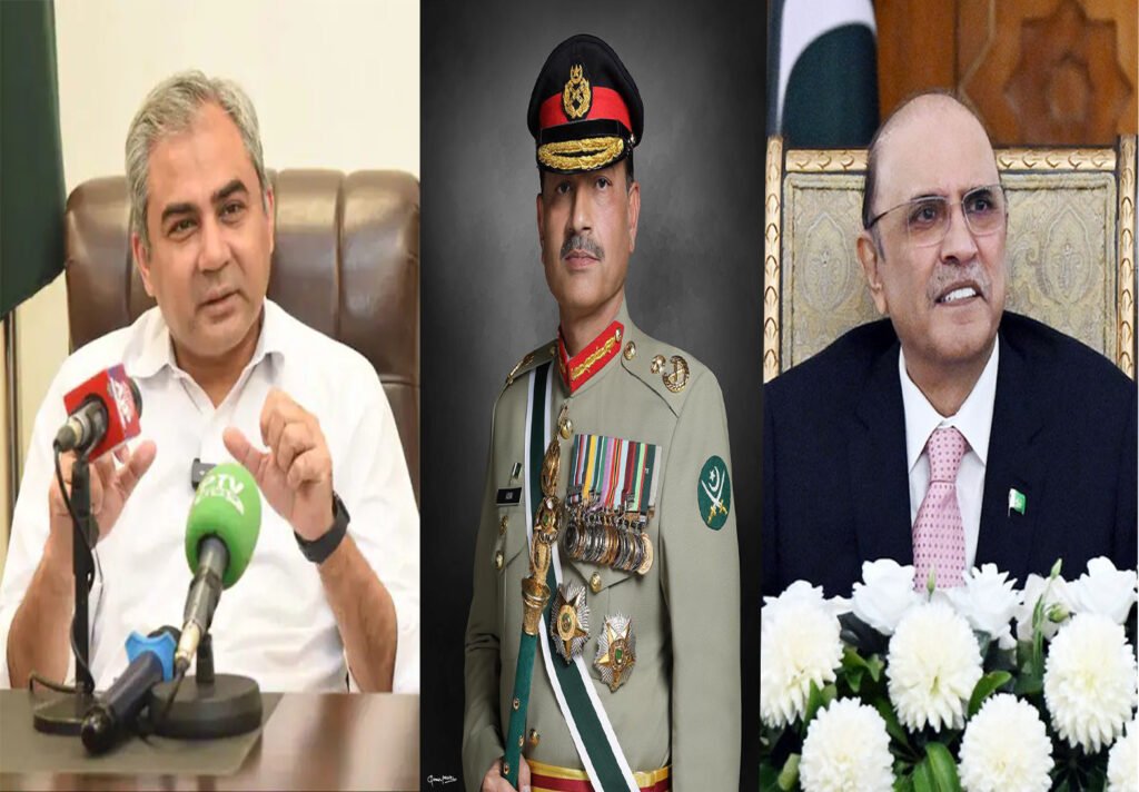 وزیر داخلہ محسن نقوی کا صدر کے استعفیٰ اور آرمی چیف کی صدارت کے حوالے سے ردعمل