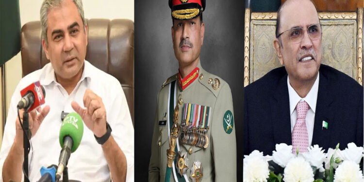 وزیر داخلہ محسن نقوی کا صدر کے استعفیٰ اور آرمی چیف کی صدارت کے حوالے سے ردعمل