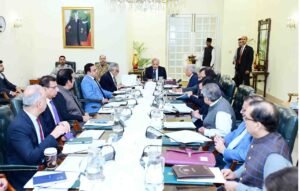 وزیراعظم شہباز شریف زرعی فنانسنگ اجلاس کی صدارت کرتے ہوئے