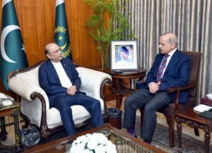 صدر آصف علی زرداری اور وزیراعظم شہباز شریف کی ملاقات، سیاسی و معاشی امور پر گفتگو