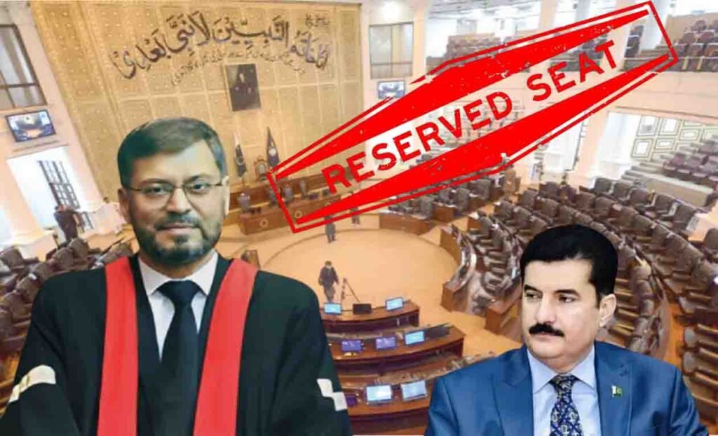 ورنر خیبر پختونخوا فیصل کریم کنڈی مخصوص نشستوں پر اراکین سے حلف لینے کے لیے نامزد