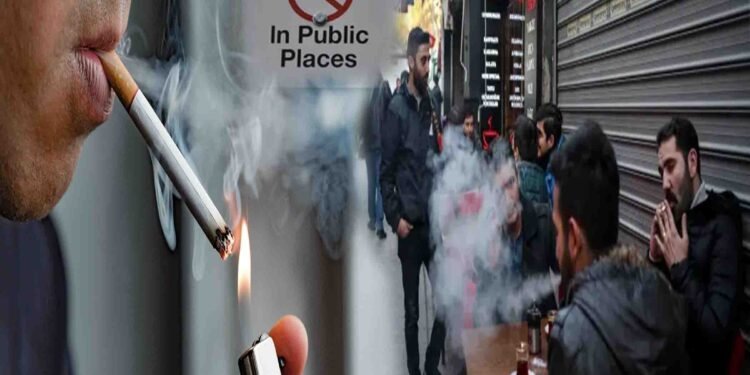 پنجاب حکومت کی جانب سے پارکس اور عوامی مقامات پر سگریٹ نوشی پر پابندی کا اعلان