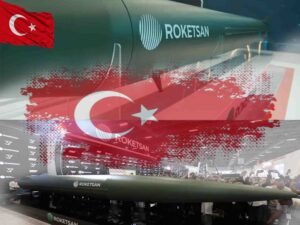 ٹائفون بلاک 4 میزائل کی IDEF 2025 میں رونمائی کے موقع کی تصویر