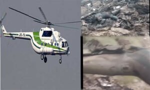 خیبرپختونخوا حکومت کا MI-17 ہیلی کاپٹر باجوڑ کے قریب گر کر تباہ