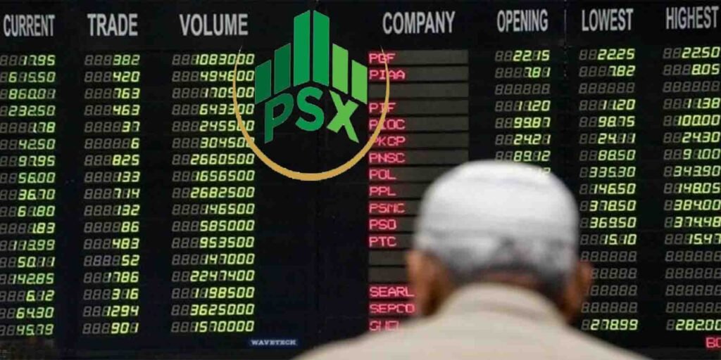 پاکستان اسٹاک ایکسچینج میں تیزی، 100 انڈیکس 1,47,000 پوائنٹس کی نئی بلند ترین سطح پر
