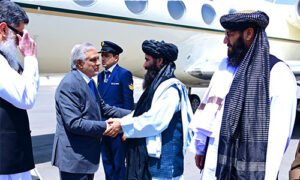 کابل میں پاک، چین اور افغانستان کے وزرائے خارجہ سہ فریقی مذاکرات میں شریک