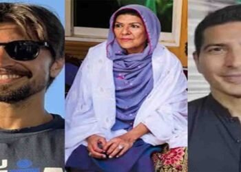 علیمہ خان کے بیٹے شیر شاہ خان کی گرفتاری کی تصویر