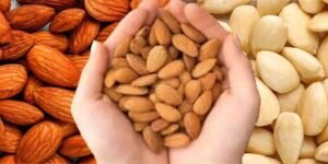 زیادہ بادام کھانا:زیادہ بادام کھانے سے دماغی صحت بہتر اور بڑھاپے میں یادداشت محفوظ رہتی ہے