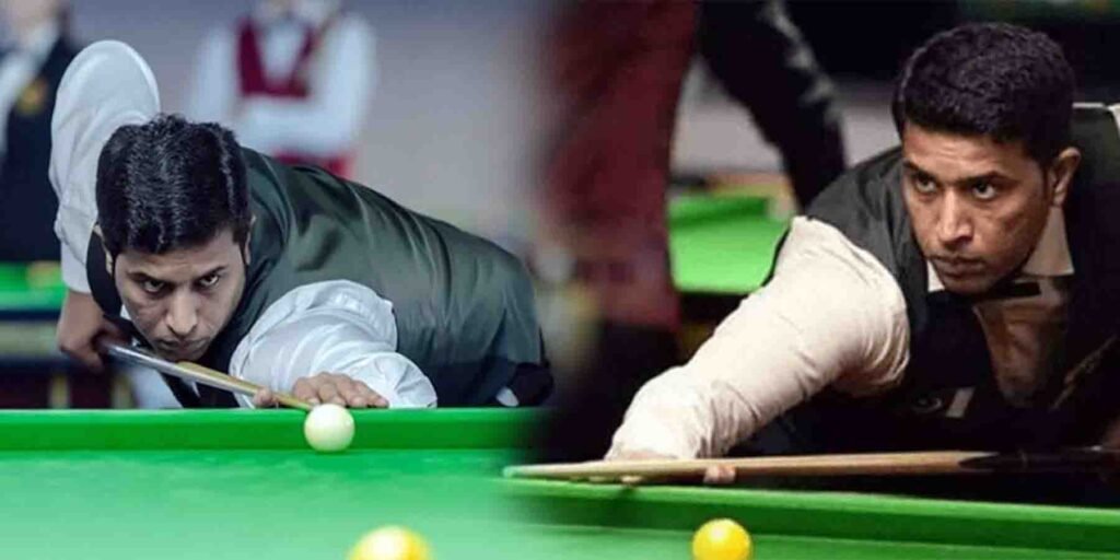 پاکستانی اسنوکر پلیئر محمد آصف ورلڈ گیمز میں فاتحانہ آغاز کرتے ہوئے محمد آصف ورلڈ گیمز اسنوکر