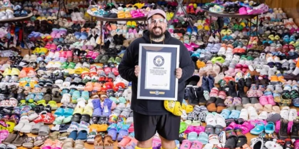 ربڑ کی چپلوں کا عالمی ریکارڈ