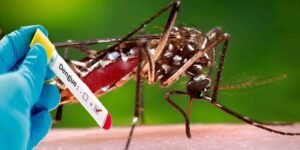 اسلام آباد میں ڈینگی ٹیسٹ فیس مقرر – شہری لیبارٹری میں ٹیسٹ کراتے ہوئے