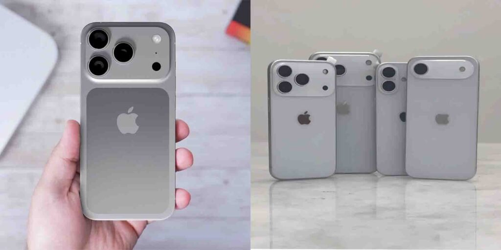 آئی فون 17 سیریز ایپل کا جدید ڈیزائن اور شاندار فیچرز کے ساتھ نیا اسمارٹ فون"