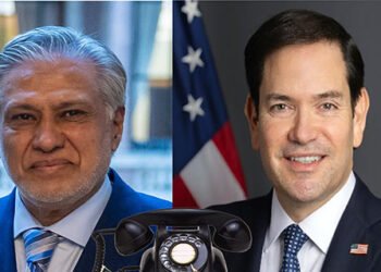 اسحاق ڈار اور امریکی وزیر خارجہ مارکو روبیو کی ٹیلیفونک گفتگو