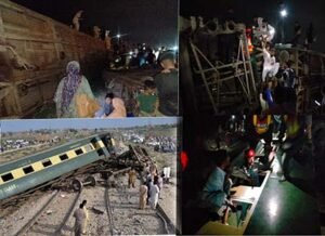 اسلام آباد ایکسپریس حادثہ، زخمیوں کو طبی امداد دی جا رہی ہے