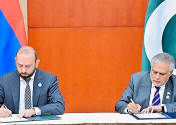 پاکستان آرمینیا سفارتی تعلقات قائم