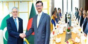 اسحاق ڈار کی بنگہ دیش کے مشیر خارجہ سے ملاقات باہمی تعلقات مضبوط