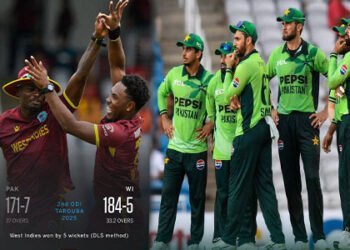 پپاک ویسٹ انڈیز دوسرا ون ڈے میچ، ٹاروبا میں میچ کی صورتحال