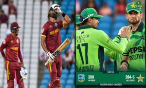 پاکستان نے ویسٹ انڈیز کو پہلے ون ڈے میں شکست دی 2025