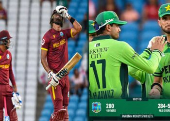 پاکستان نے ویسٹ انڈیز کو پہلے ون ڈے میں شکست دی 2025
