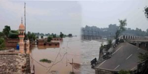 پاکستان میں سیلابی صورتحال – دریائے ستلج اور راوی میں اونچے درجے کا سیلاب