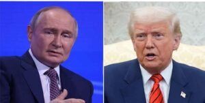 روسی صدر ولادیمیر پوٹن امن مذاکرات کی بحالی پر بات کرتے ہوئے