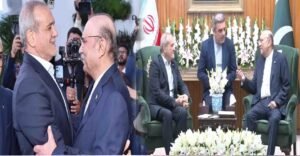 ایرانی صدر مسعود پزیشکیان کی صدر زرداری سے ملاقات، ایوانِ صدر اسلام آباد