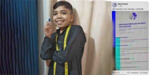 طلحہ احمد انسٹاگرام اکاؤنٹ بحال