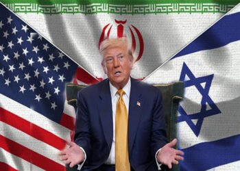 ڈونلڈ ٹرمپ ایران کے خلاف بیان دیتے ہوئے