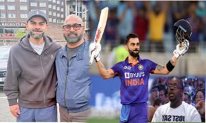 ویرات کوہلی کی لندن میں سفید داڑھی کے ساتھ نئی تصویر