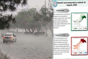 پاکستان میں موسلادھار بارشوں کا الرٹ، نشیبی علاقوں میں سیلاب کا خطرہ