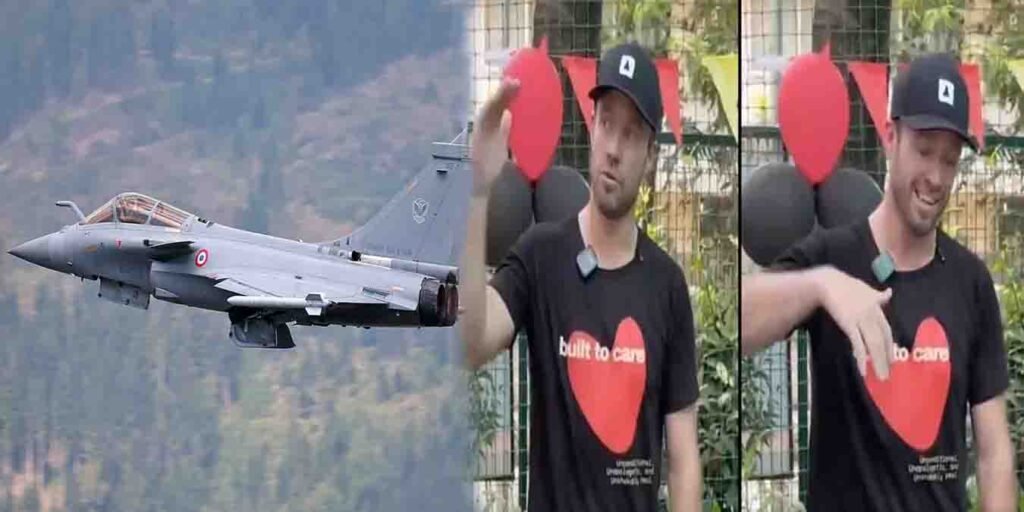 اے بی ڈی ویلیئرز نے رافیل گرادیے کا اشارہ کیا