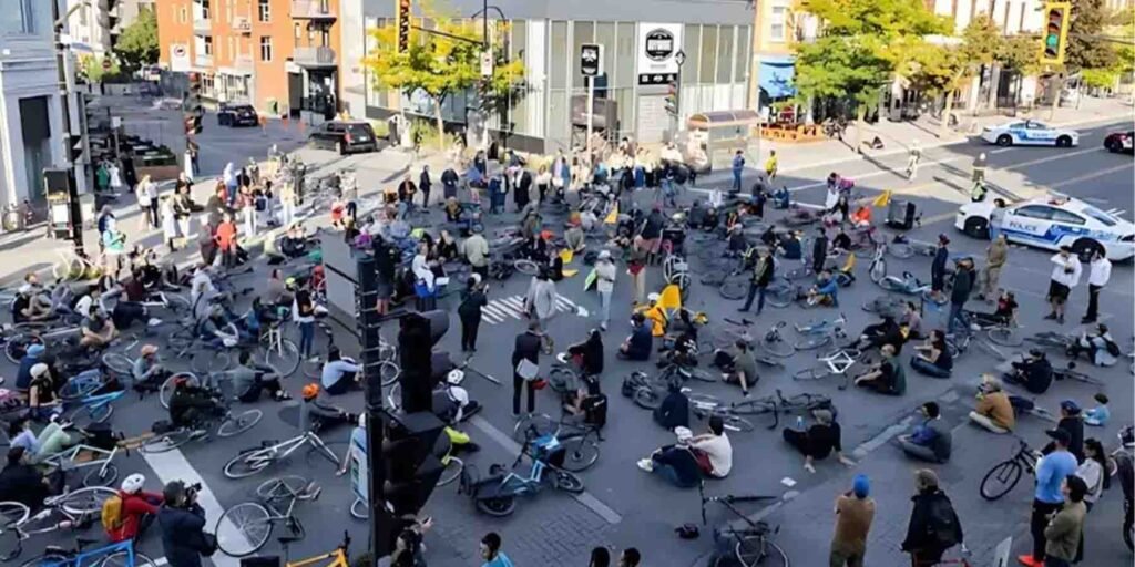 سائیکل سوار کی ہلاکت