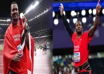 ورلڈ ایتھلیٹکس چیمپئن شپ میں ٹرینیڈاڈ اینڈ ٹوباگو کا جیولین تھرو میں گولڈ میڈل