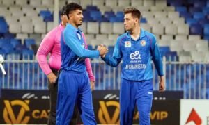 افغانستان بمقابلہ یو اے ای شارجہ ٹی ٹوئنٹی سیریز میں افغانستان کی 4 رنز سے جیت