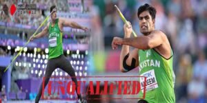 ارشد ندیم ورلڈ ایتھلیٹکس چیمپئن شپ میں ایکشن میں