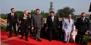 چین کی فوجی پریڈ میں ایشیا کے مضبوط رہنماؤں کی شرکت