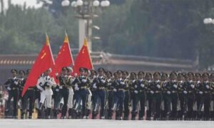 چینی صدر کا یوم فتح پریڈ میں فوجی اہلکاروں کو خراج تحسین