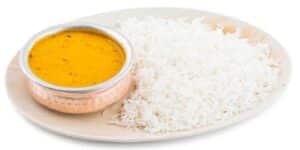 وزن کم کرنے کے لیے غذا میں دال چاول