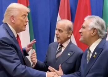 ڈونلڈ ٹرمپ اور شہباز شریف ملاقات عالمی تعلقات پر گفتگو