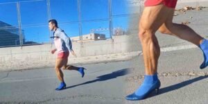 ہیلز پہن کر عالمی ریکارڈ